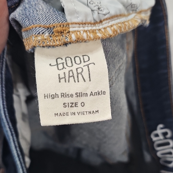 Women's Good Hart High Rise Slim Ankle Jeans - Picture 3 of 4